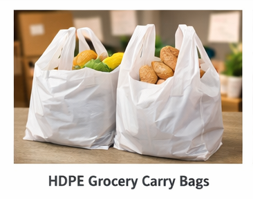 HDPE Grocery Carry Bags