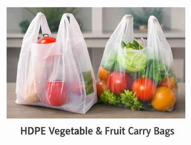 HDPE Vegetable & Fruit Carry Bags