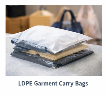 LDPE Garment Carry Bags
